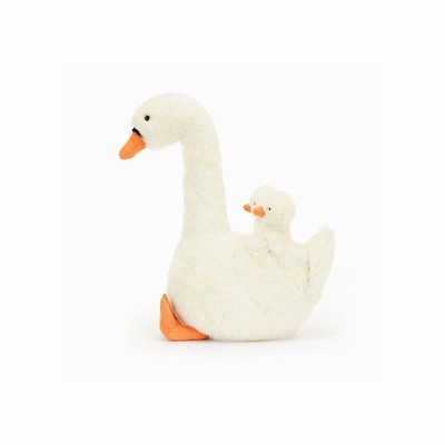 Jellycat Featherful Swan Vogels | HW0256473